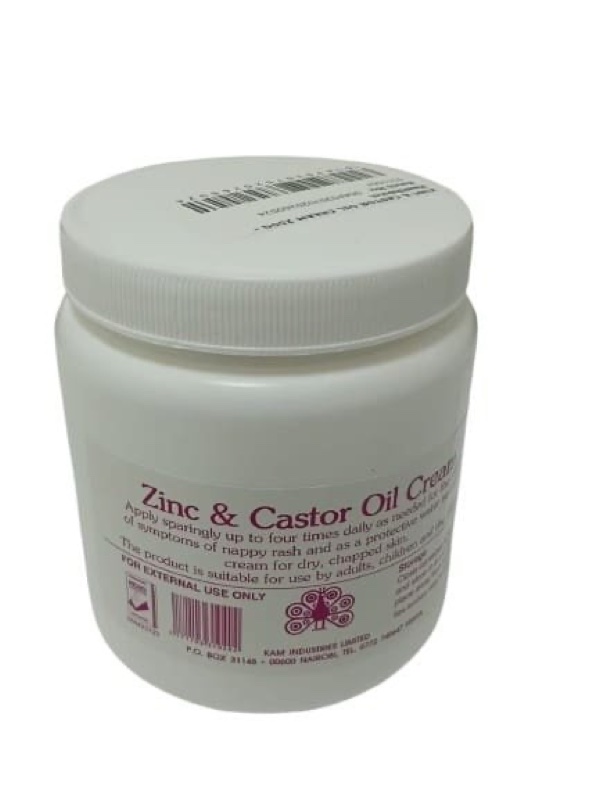 ZINC & CASTOR OIL CREAM 250G(KAM)