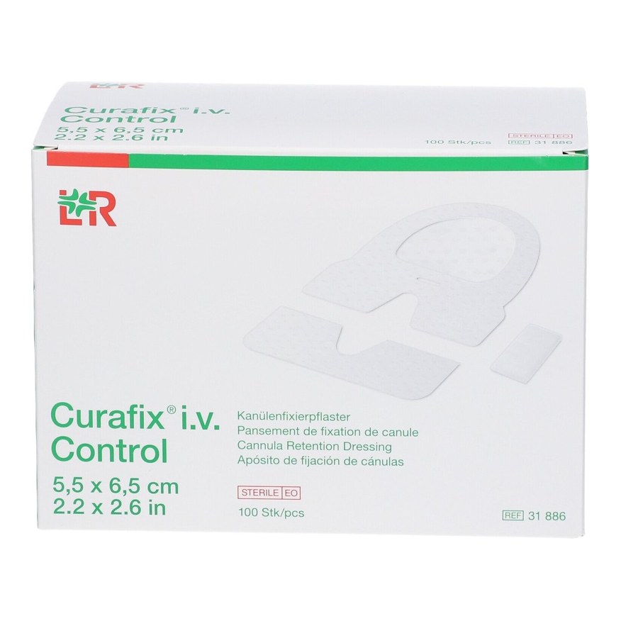 CURAFIX IV CONTROL 5.5*6.5CM 100S