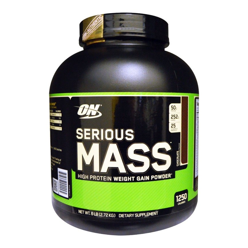 SERIOUS MASS 6LB (2.72KG) CHOCOLATE FLAVOUR