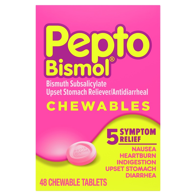 PEPTO BISMOL CHEWABLE 48'S