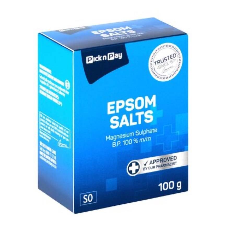 EPSOM SALTS (INTERNAL USE) 100G 