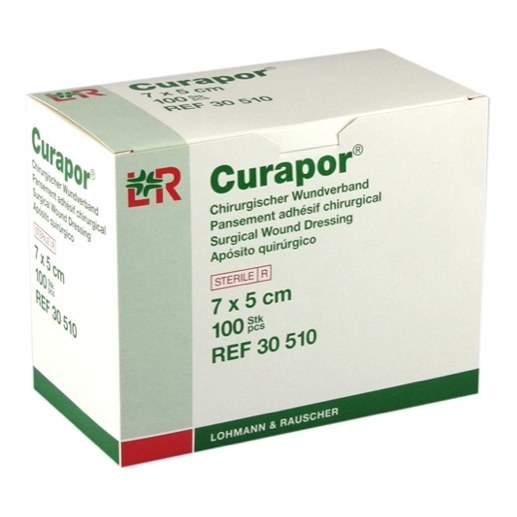 CURAPOR SURGICAL DRESSING  7*5CM 100S