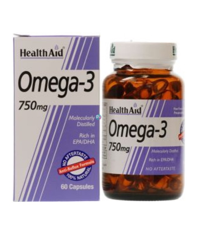 HEALTH AID OMEGA 3 750MG 60'S (P1)