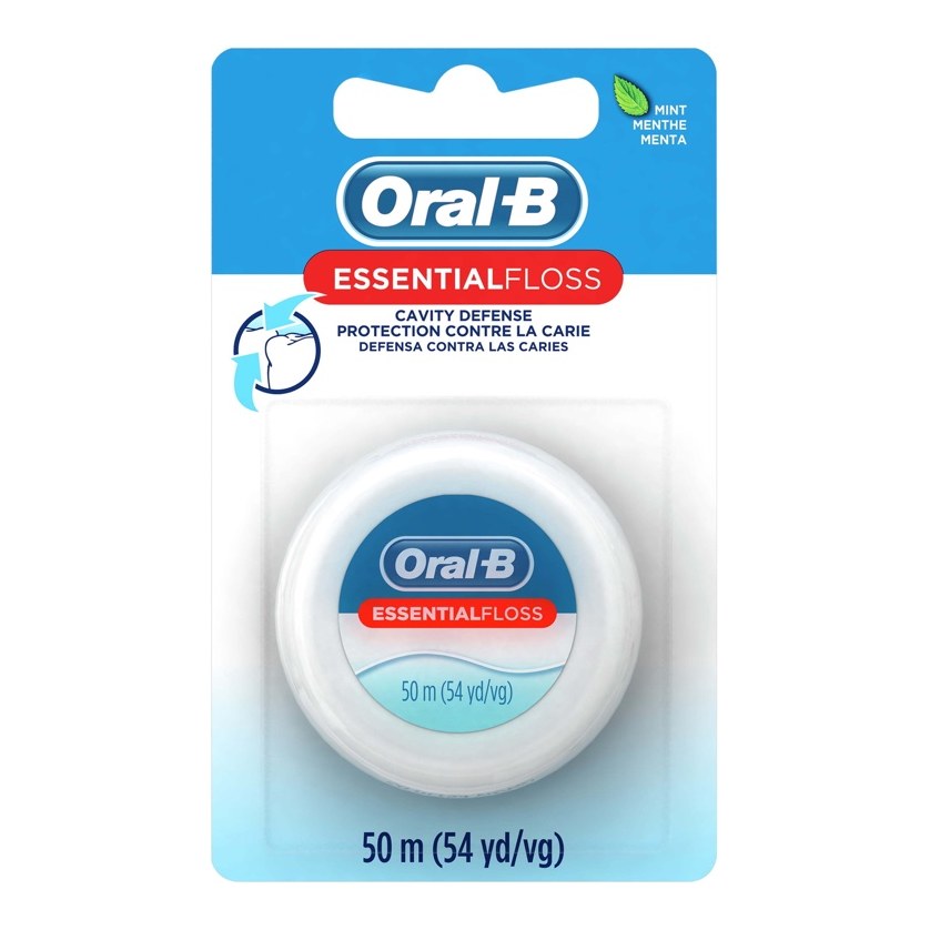ORAL B DENTAL FLOSS 50M WAX