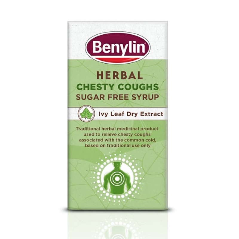 BENYLIN CHESTY COUGH HERBAL SUGAR FREE SYP 100ML