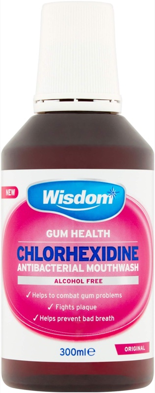 WISDOM CHLORHEXIDINE MOUTHWASH ORIGINAL 300ML 300ML