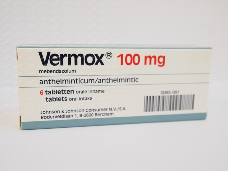 VERMOX 100MG 12S