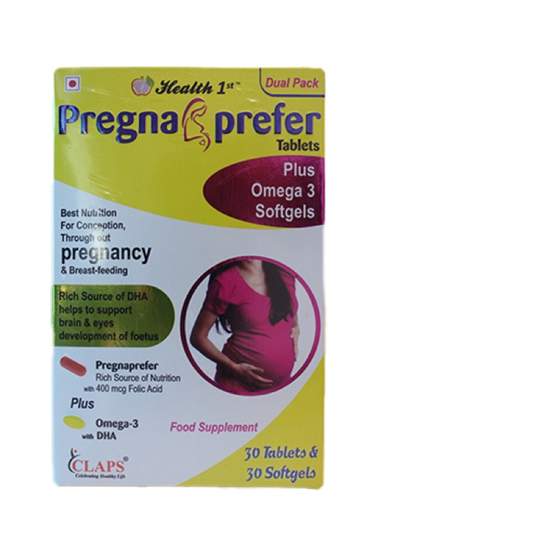 PREGNA PREFER PLUS OMEGA 60S