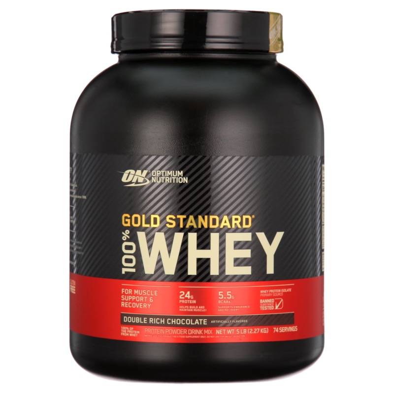 WHEY GOLD STANDARD 5LB(2.29KG) DOUBLE RICH CHOCOLATE