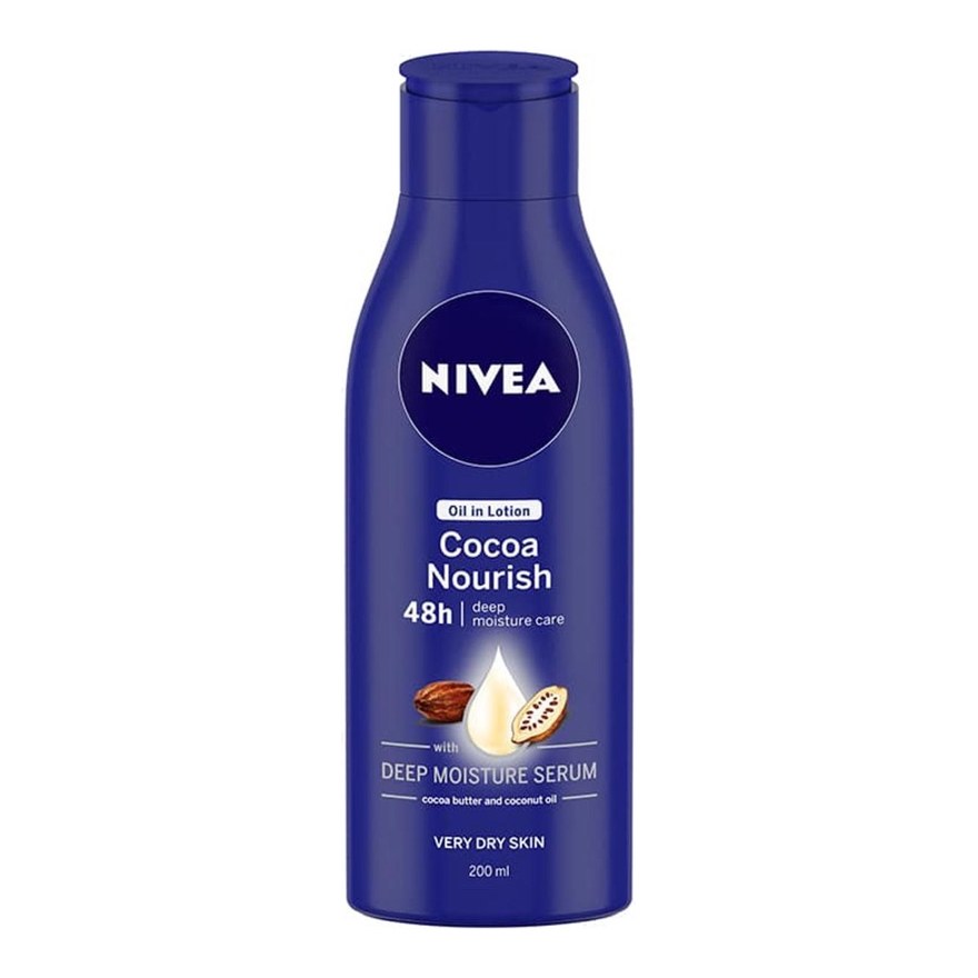 NIVEA NOURISHING COCOA BODY LOTION 200ML