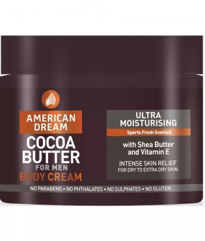 AMERICAN DREAM COCOA BUTTER FOR MEN BODY CREAM 500G