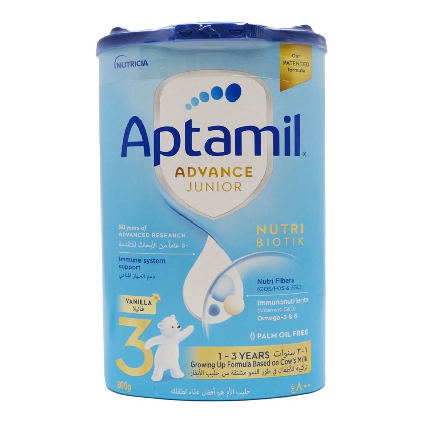 APTAMIL JUNIOR 800G 1-3 GROWING UP FORMULA