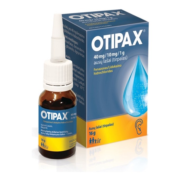 OTIPAX EAR DROPS 16G