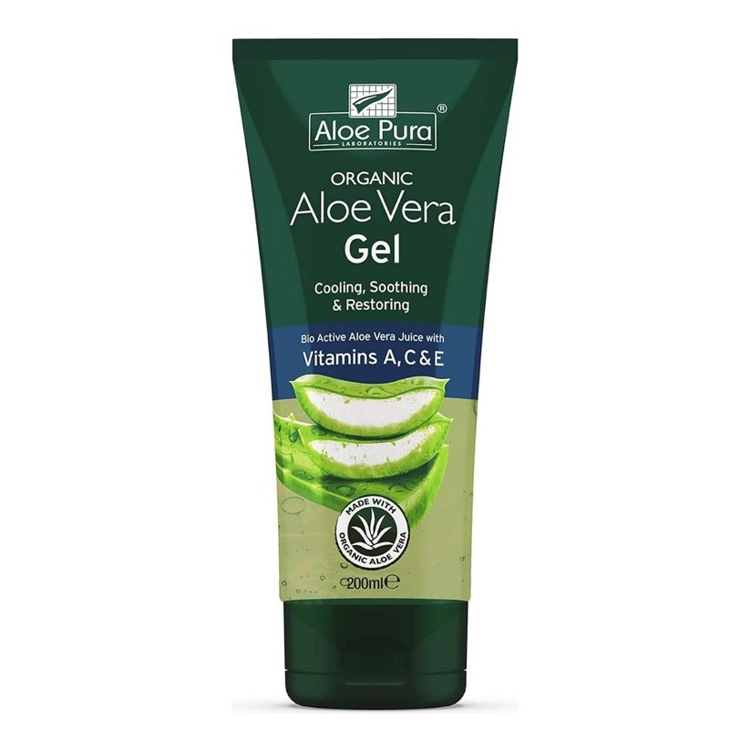 ALOE VERA GEL VITAMINS A,C&E 200ML(ALOE PURA)