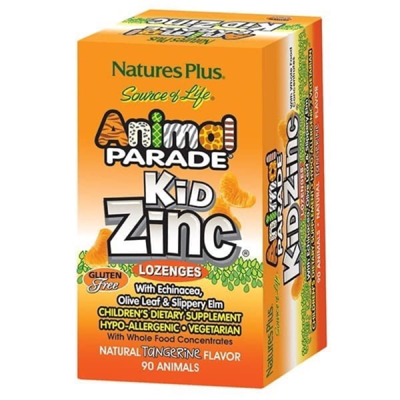 NATURESPLUS KID ZINC ANIMAL PARADE 90'S(P1)