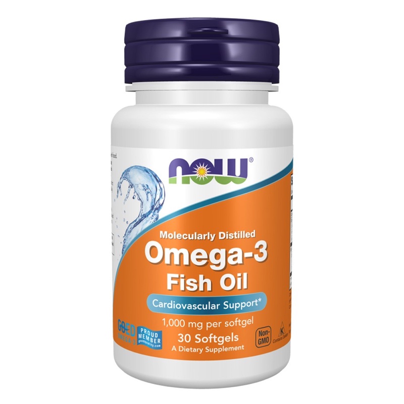 NOW OMEGA 3 FISH OIL 30s