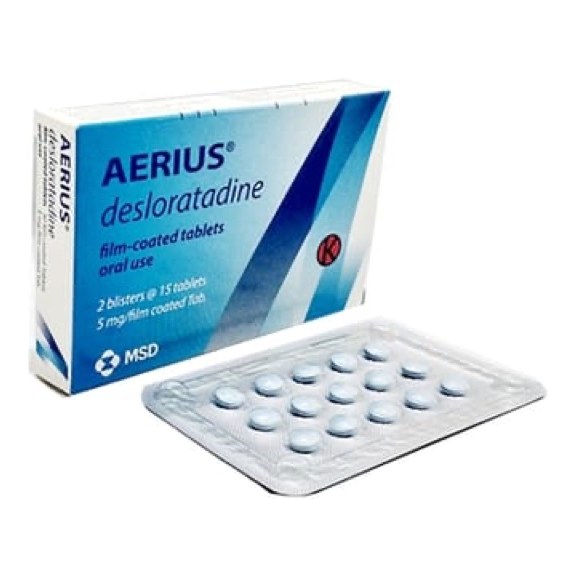 AERIUS 5MG 15S