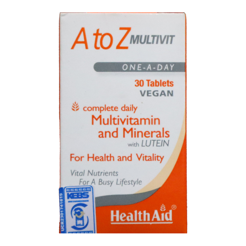 HEALTH AID A to Z MULTIVIT 30'S (p1)