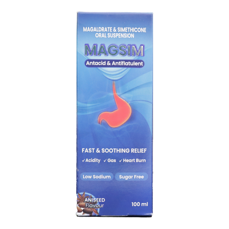 MAGSIM SUSP 180ML(ANISEED FLAVOUR)