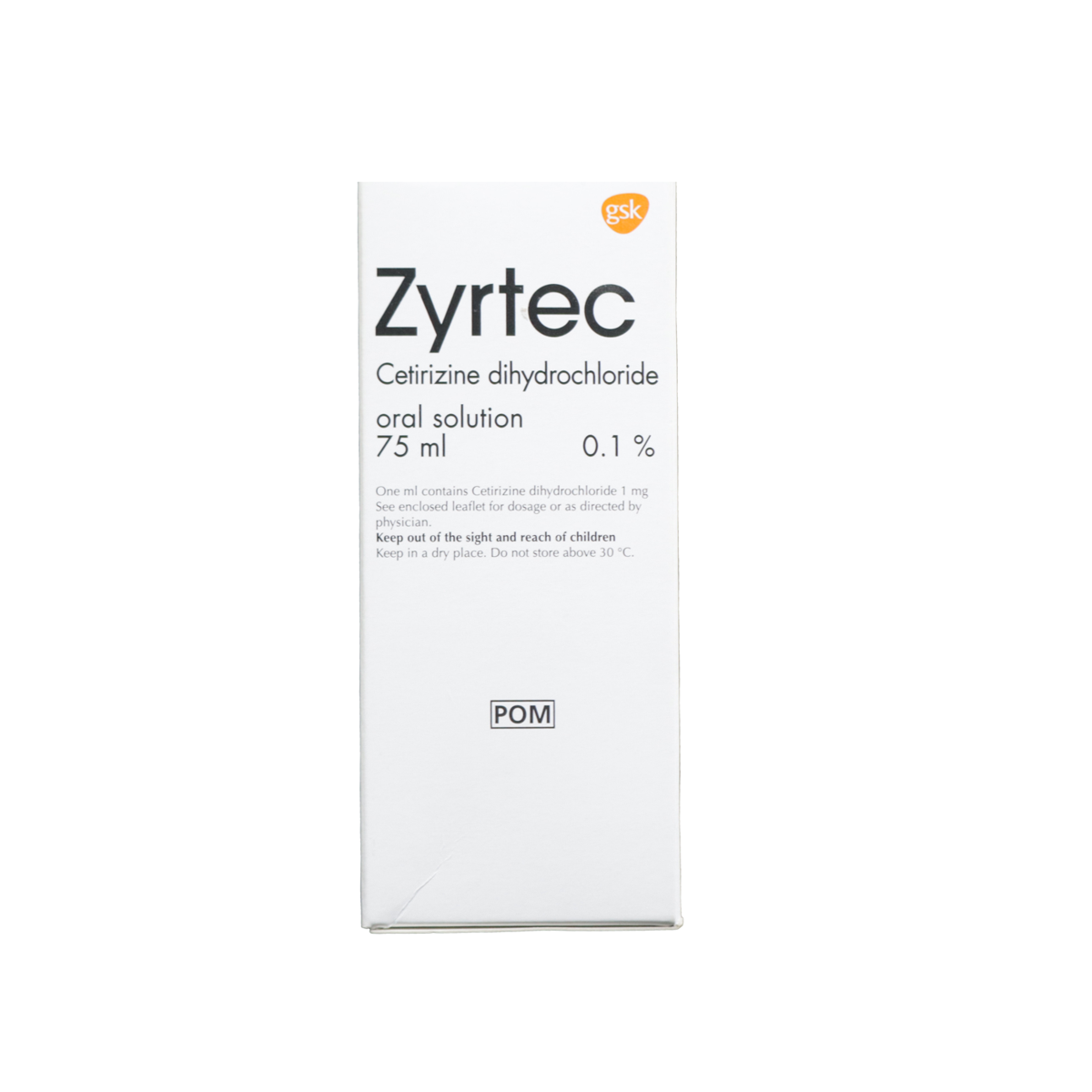 ZYRTEC 10MG 10S