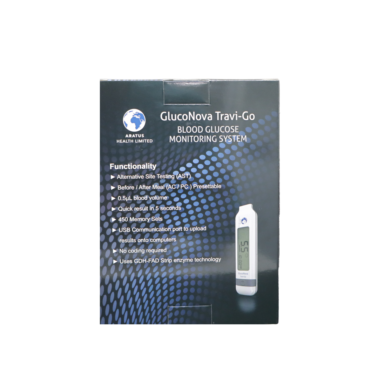 GLUCONOVA MINI BLOOD GLUCOSE MACHINE