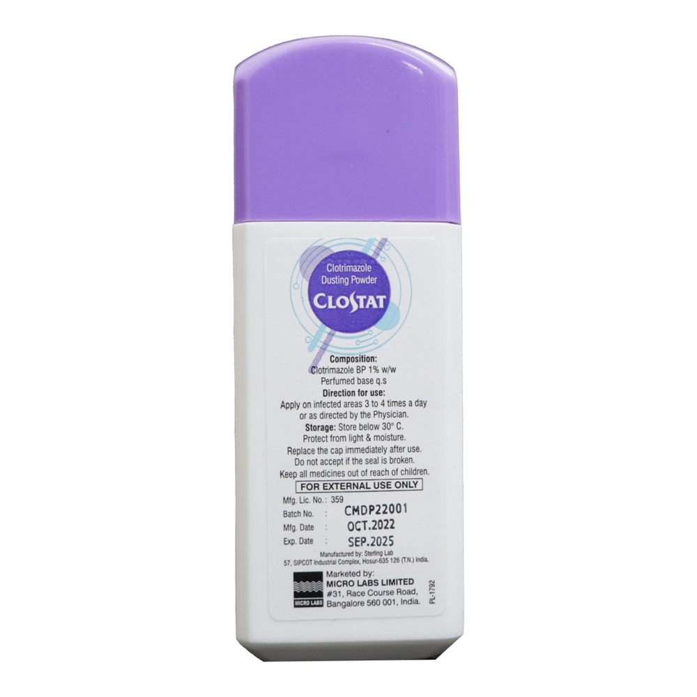 CLOSTAT DUSTING POWDER 75GM