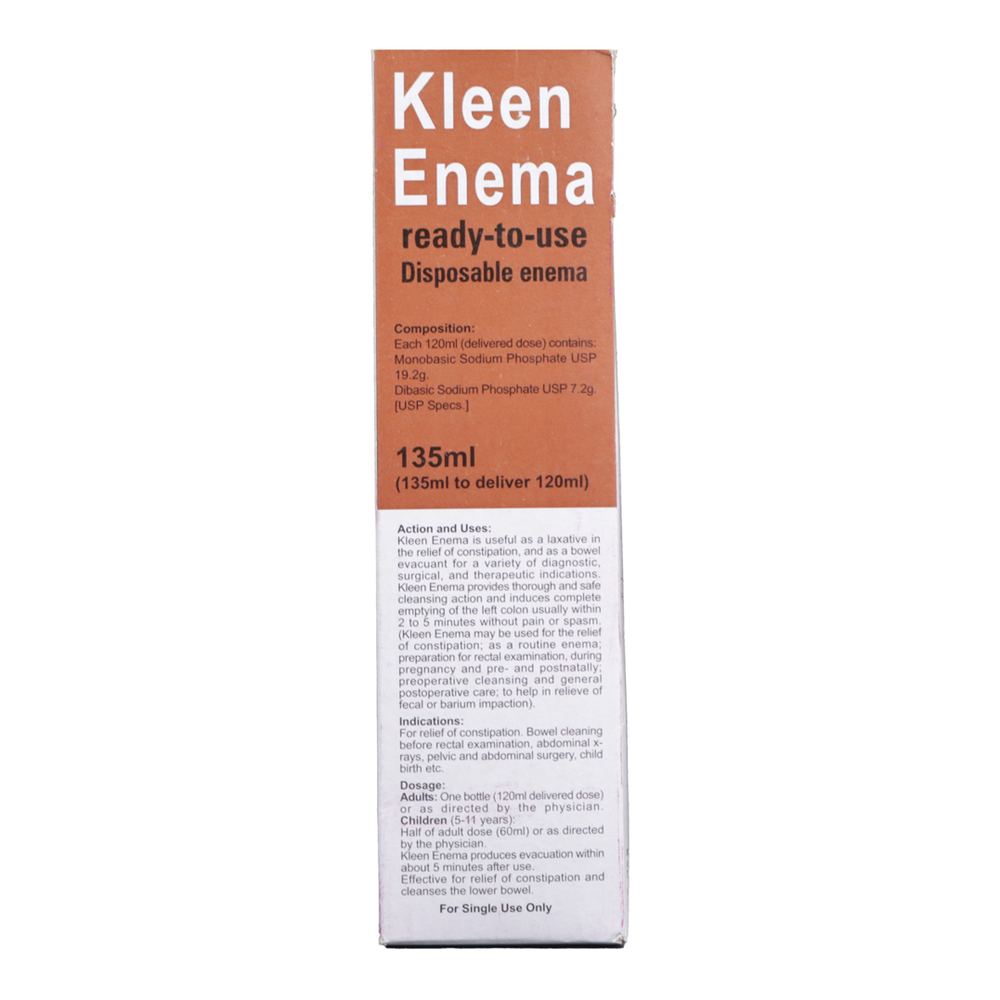 KLEEN ENEMA 135ML