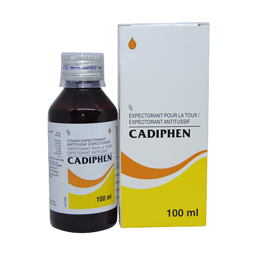 Cadiphen expectorant syrup 100ml