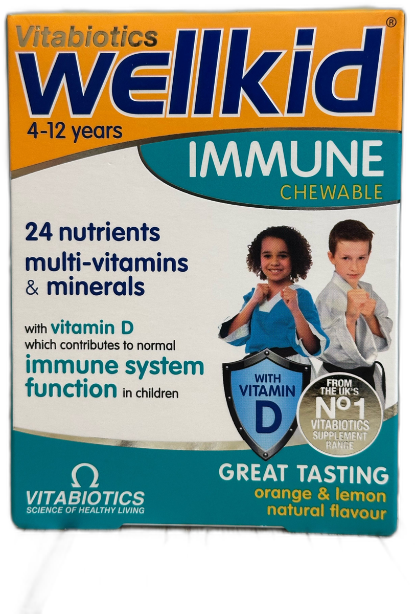 WELLKID IMMUNE CHEWABLE 30S