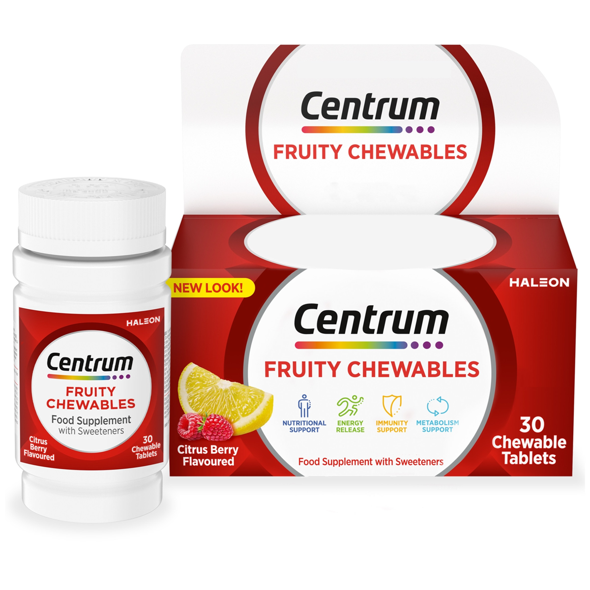 CENTRUM FRUITY CHEWABLE TABS 30S(P1)