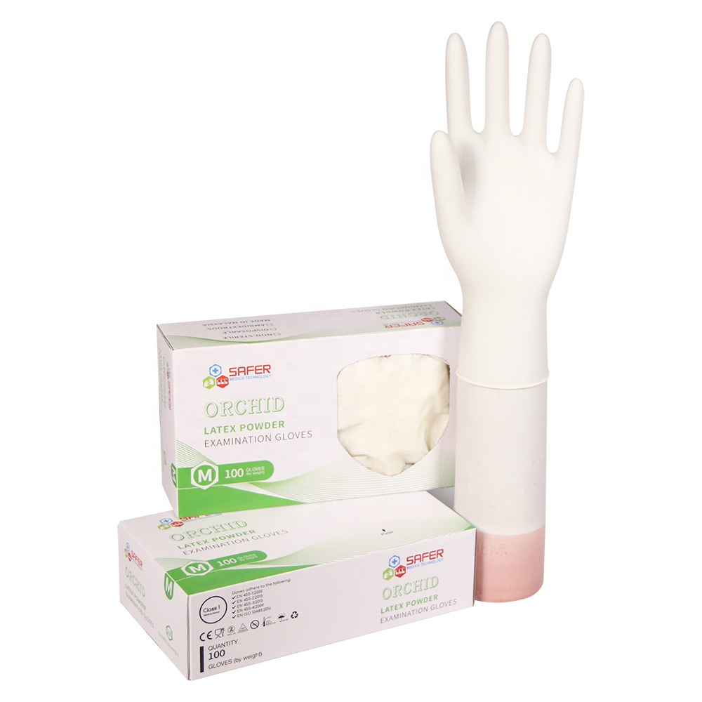 EXAMINATION GLOVES POWDERED(M) 100S
