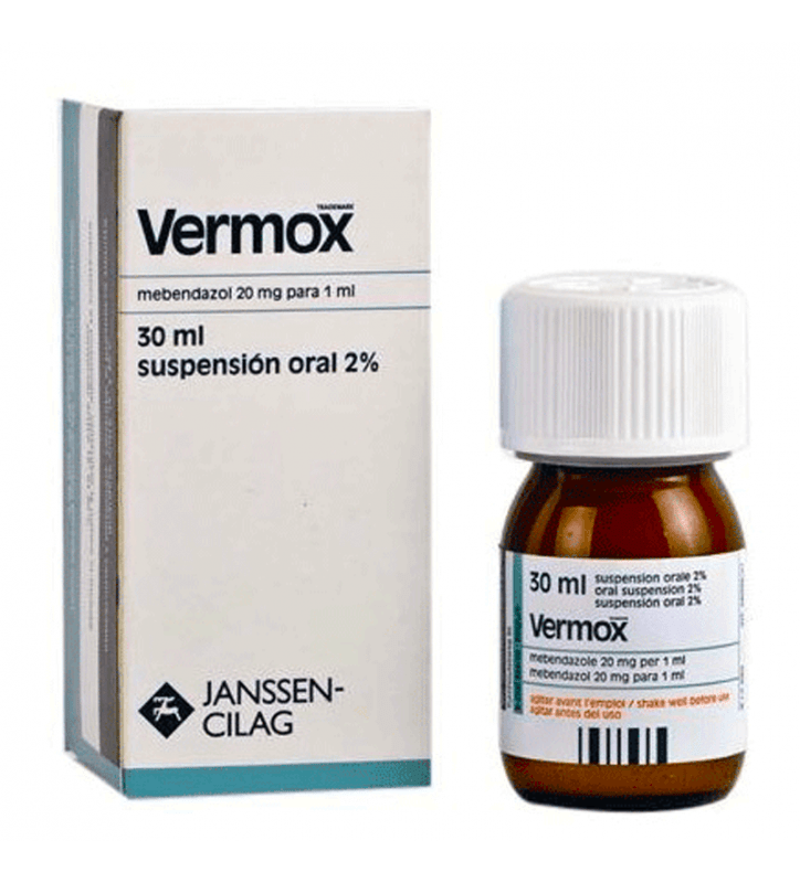VERMOX 30ML SUS 2%