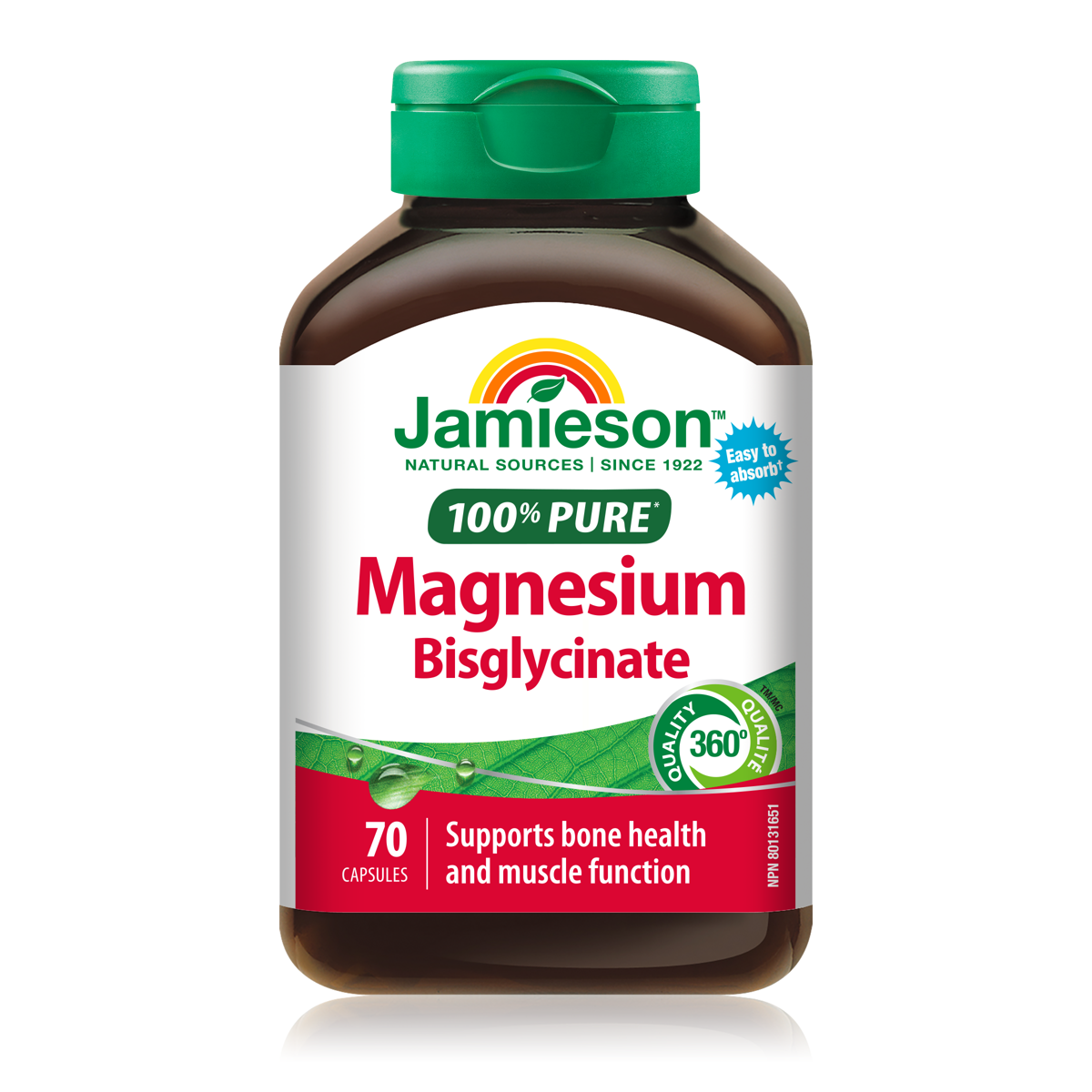 JAMIESON MAGNESIUM(BISGLYCINATE)GUMMIES 60s (P1)