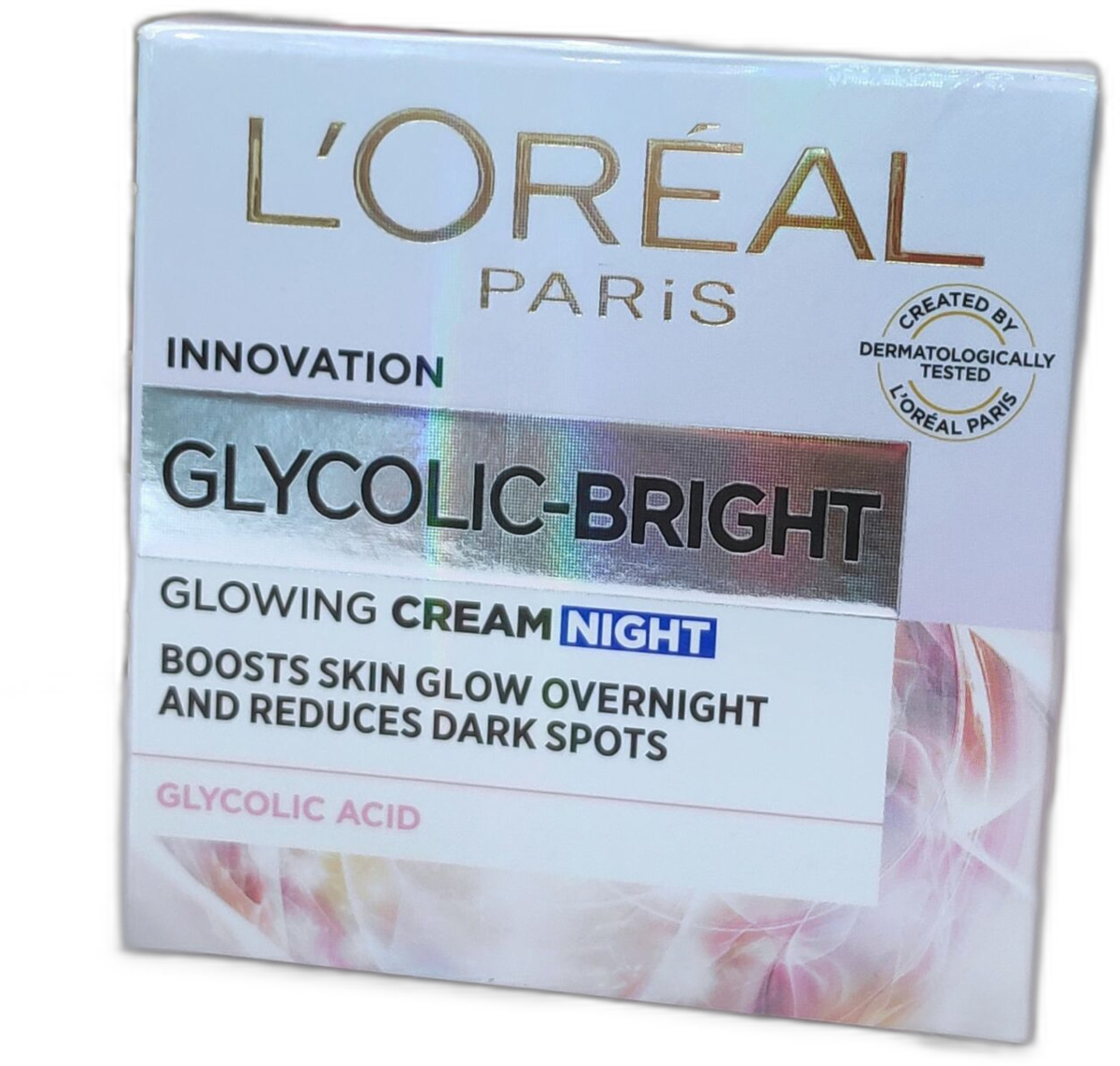 LOREAL GLYCOLIC BRIGHT GLOWING NIGHT CREAM 50ML