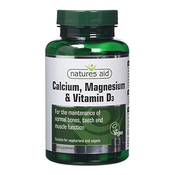 NATURES AID CALCIUM,MAGNESIUM & ZINC (SYNERGISTIC FORMULA)90's (P1)