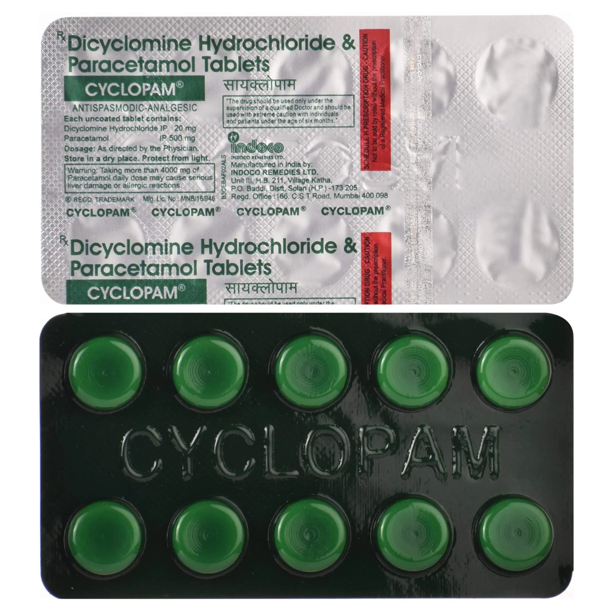 CYCLOPAM P 100'S