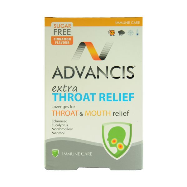ADVANCIS EXTRA THROAT RELIEF 20'S