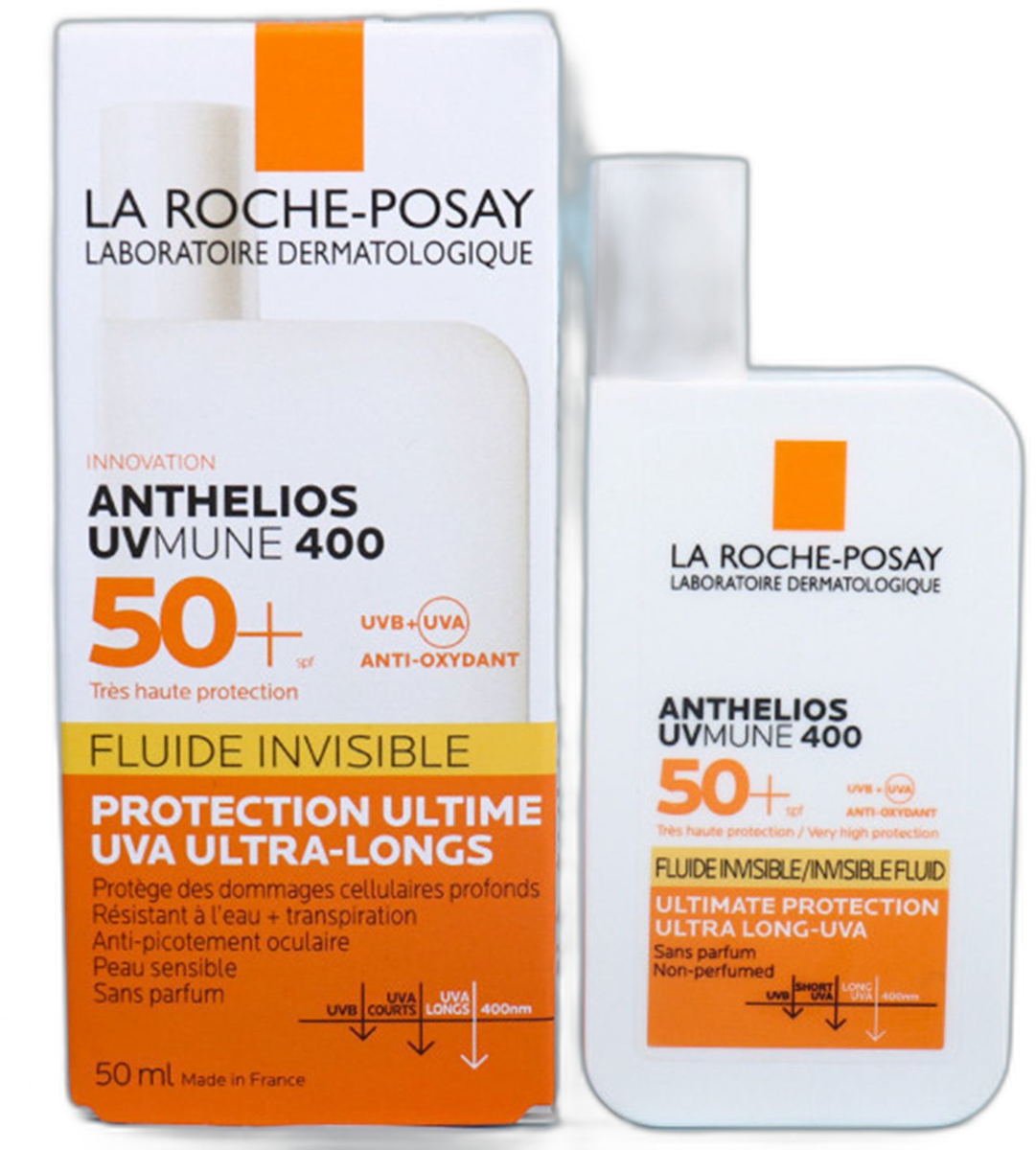 LA ROCHE ANTHELIOS OIL CONTROL FLUID  UVMUNE 400 SPF 50-50ML