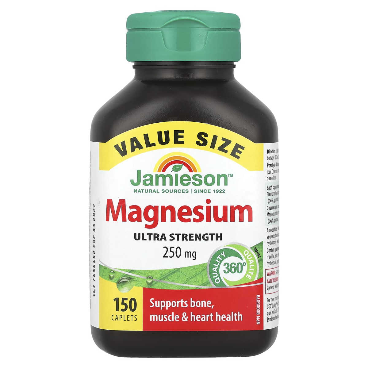 JAMIESON MAGNESIUM 250MG 90'S (P1)