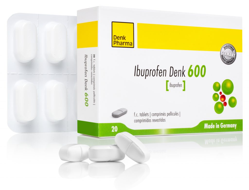 IBUPROFEN DENK 600 20S