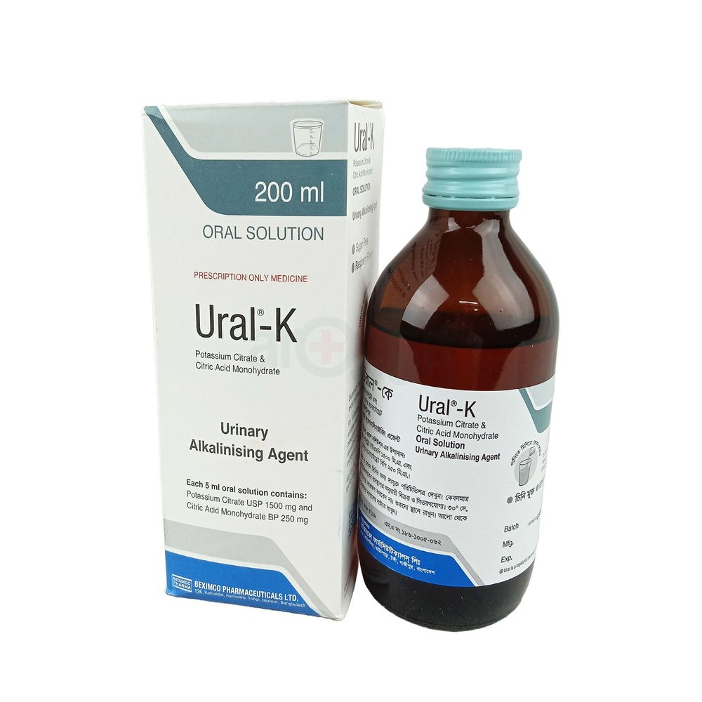 URAL K ORAL SOLUTION 200ML