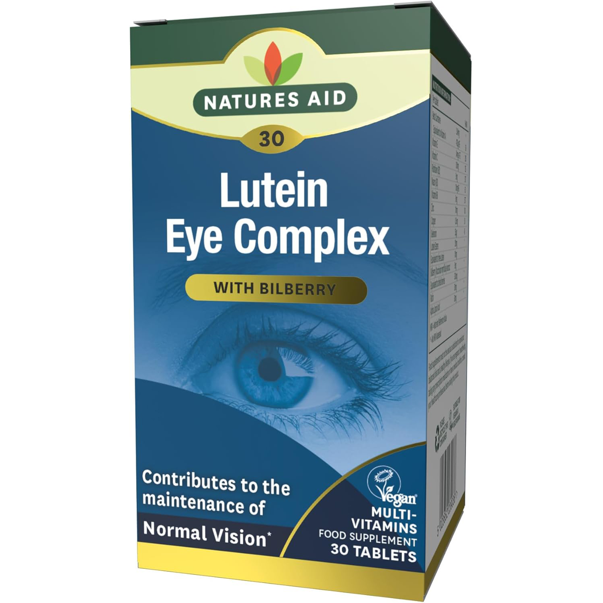 NATURES AID LUTEIN EYE COMPLEX 10MG 30S(P1)