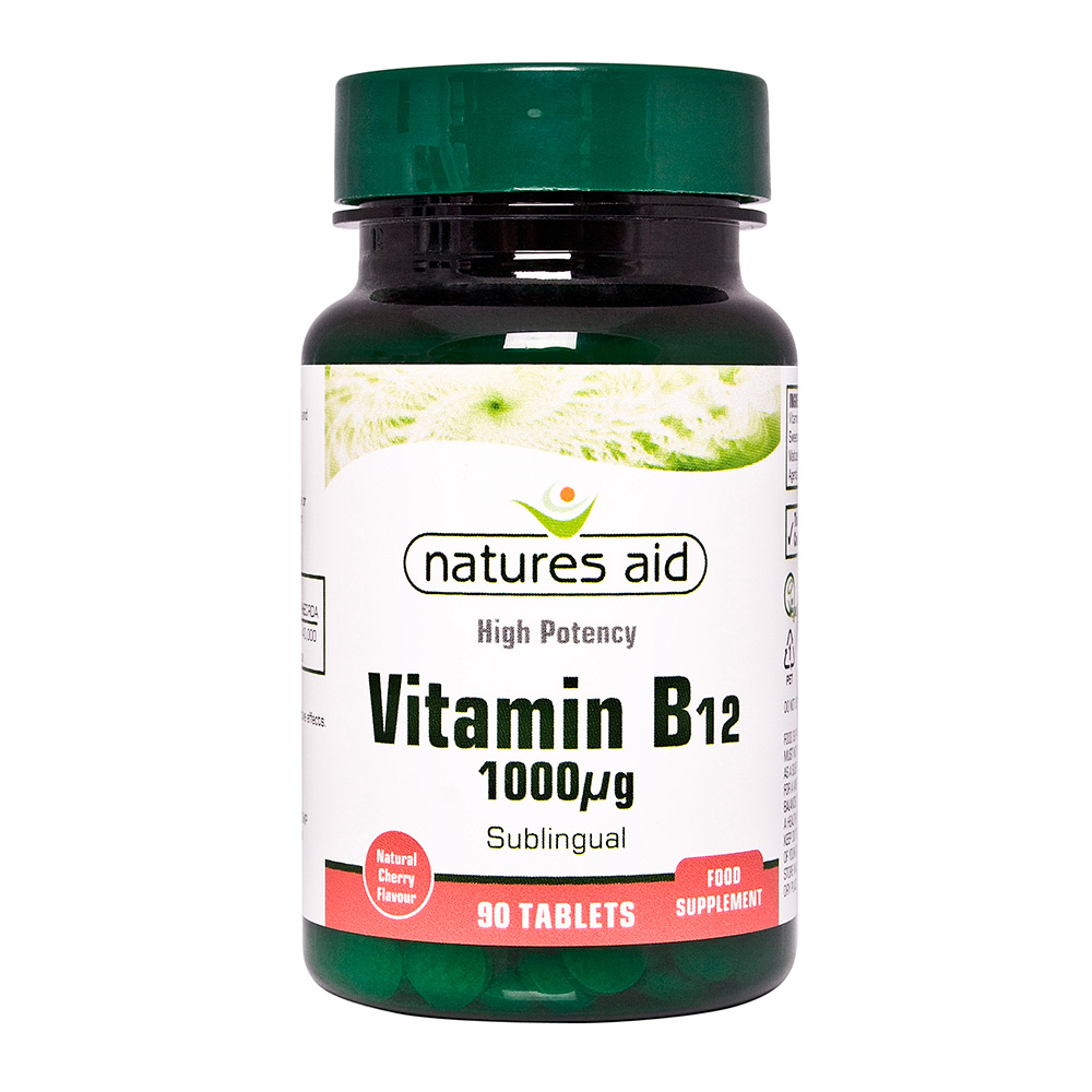 NATURES AID VITAMIN B12 -1000UG 90's(P1)