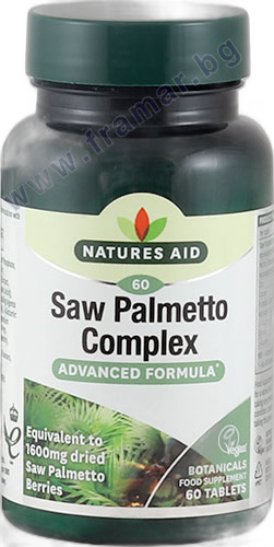 NATURES AID SAW PALMETTO COMPLEX 60S(P1)