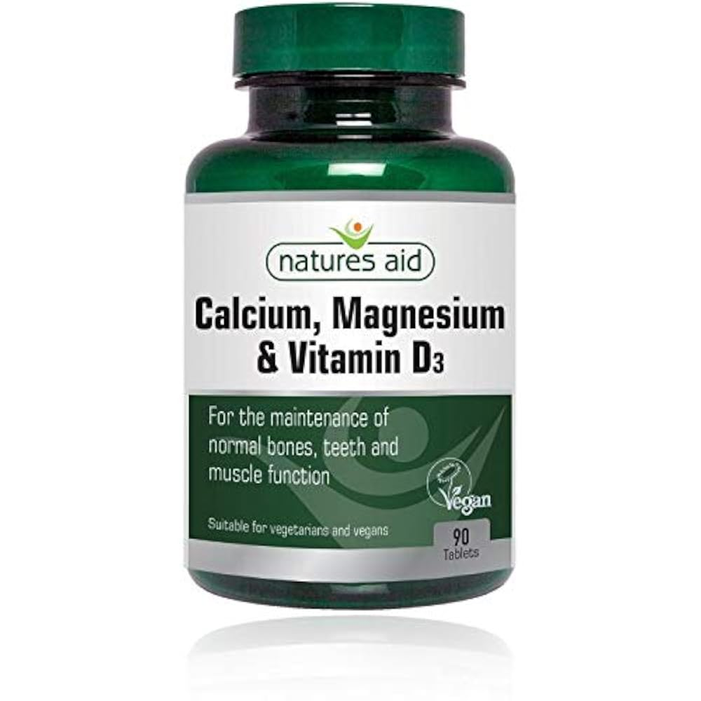 NATURES AID CALCIUM,MAGNESIUM,VITAMIN D3 90S(P1)