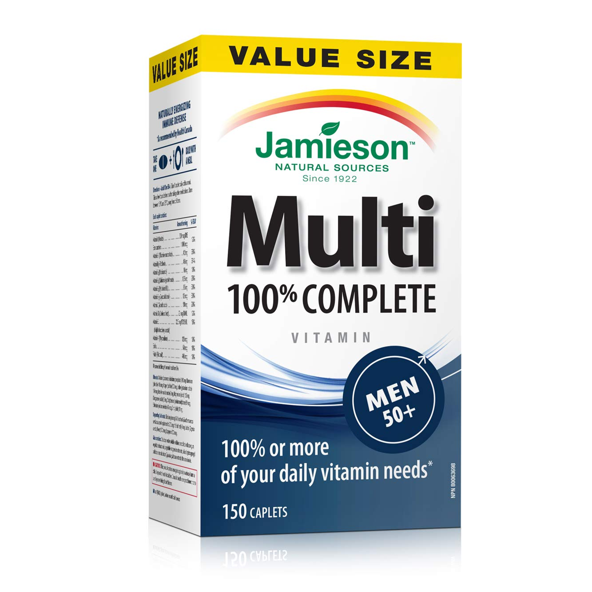 JAMIESON MULTI 100%COMPLETE MEN CAPS 115'S(p1)