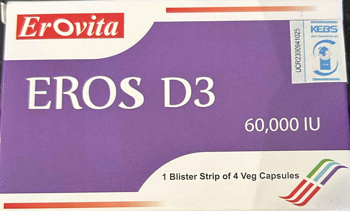 EROS D3 CAPS 60000IU 4S(P1)