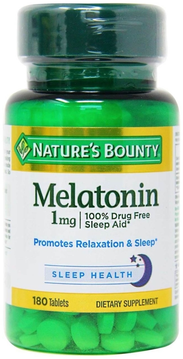 NATURES BOUNTY MELATONIN 3MG 120S