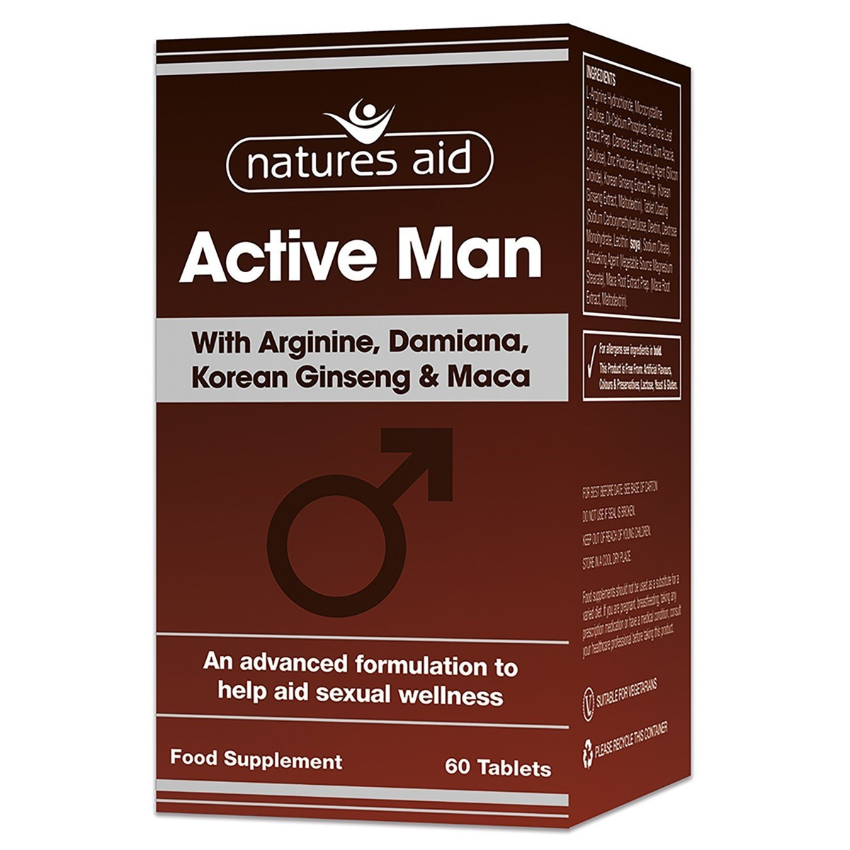 NATURES AID ACTIVE MAN 60'S (P1)