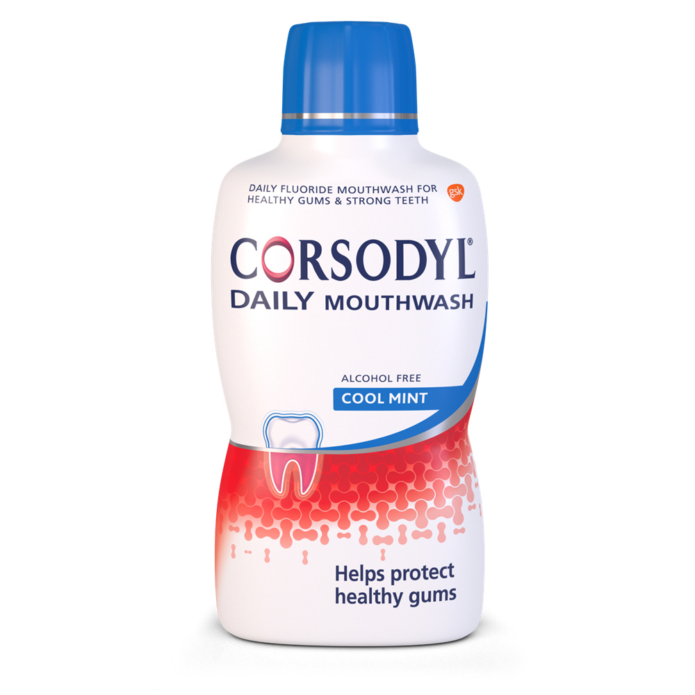 CORSODYL MOUTHWASH ALCOHOL FREE MINT 300ML